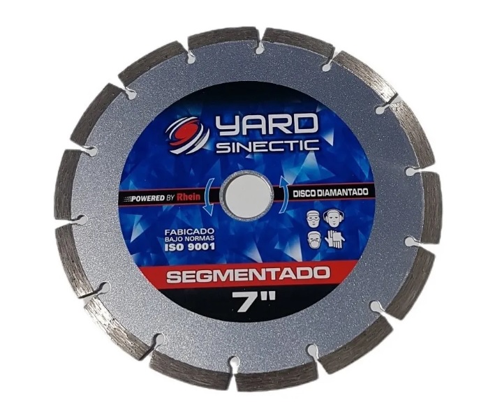 DISCO DIAMANTADO CONTINUO 7" YARD