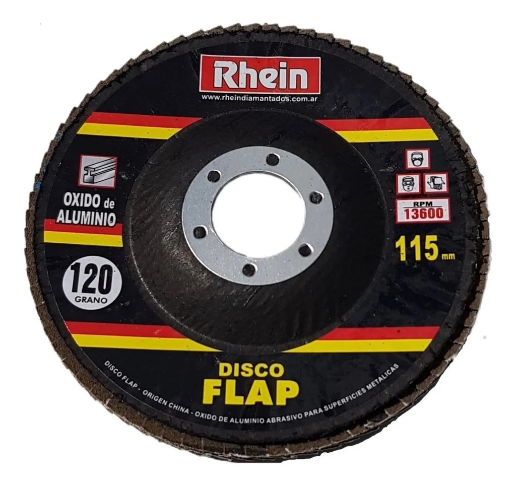 DISCO FLAP OXIDO ALUM. 7" 40 RHEIN