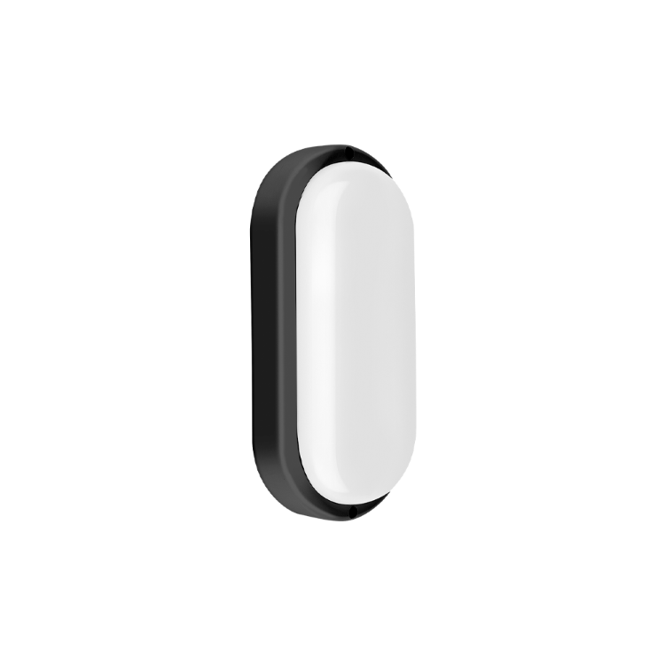 TORTUGA MACROLED OVAL NEGRO 18W
