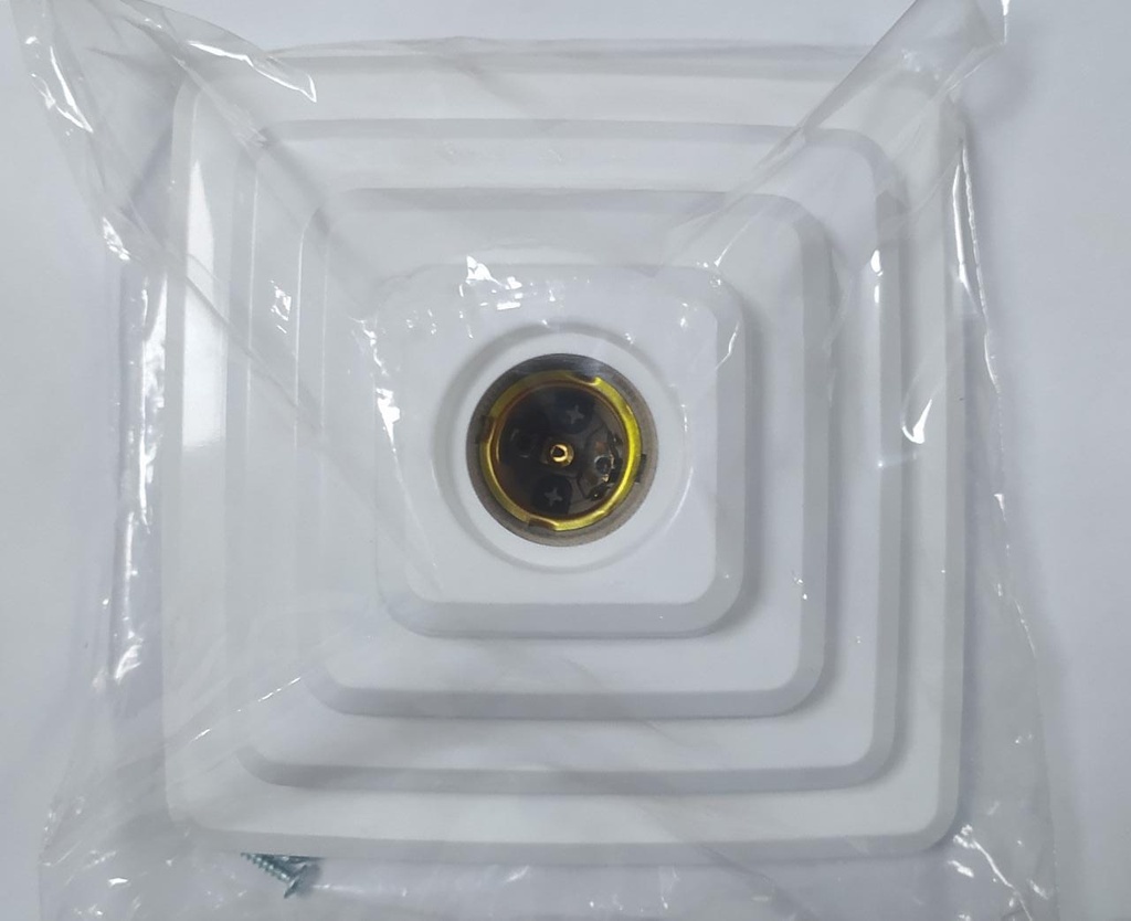 FLORONES CON PORTA LAMPARA CUADRADO PIRAMIDE