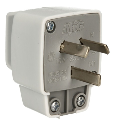 FICHA MACHO ALTO CONSUMO 10A C/ NEUTRO