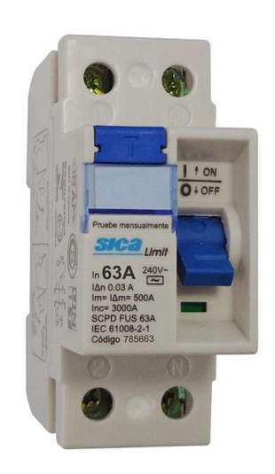 DISYUNTOR SICA 2 X 63
