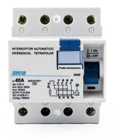 DISYUNTOR SICA 4 X 40