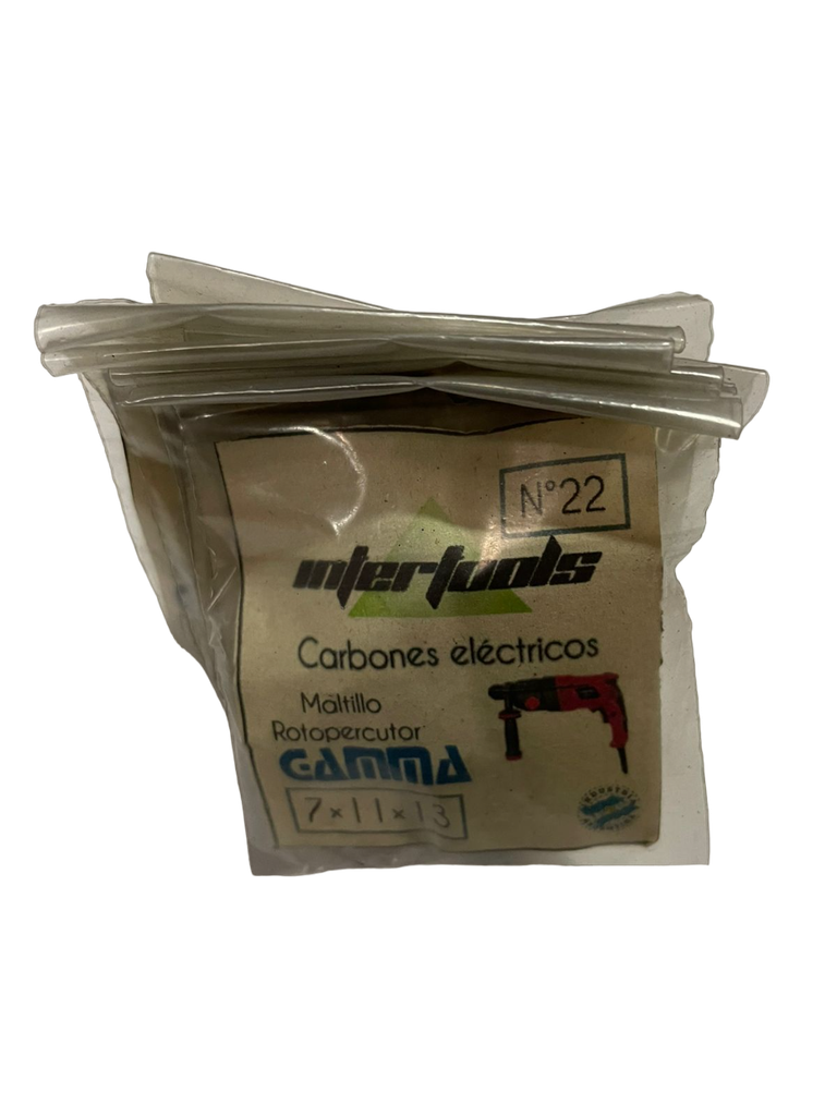 CARBON 7X11X13 MARTILLO ROTOPERCUTOR GAMMA (22P)