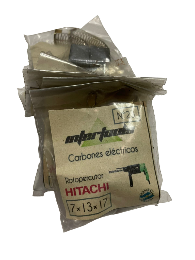 CARBON 7X13X17 ROTOPERCUTOR HITACHI (23P)