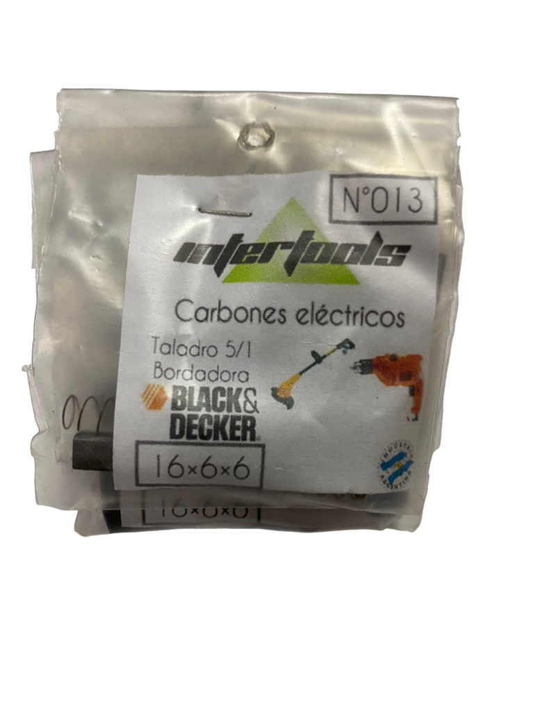 CARBON 16X6X6 B&D TALADRO 5/1 BOR (013)
