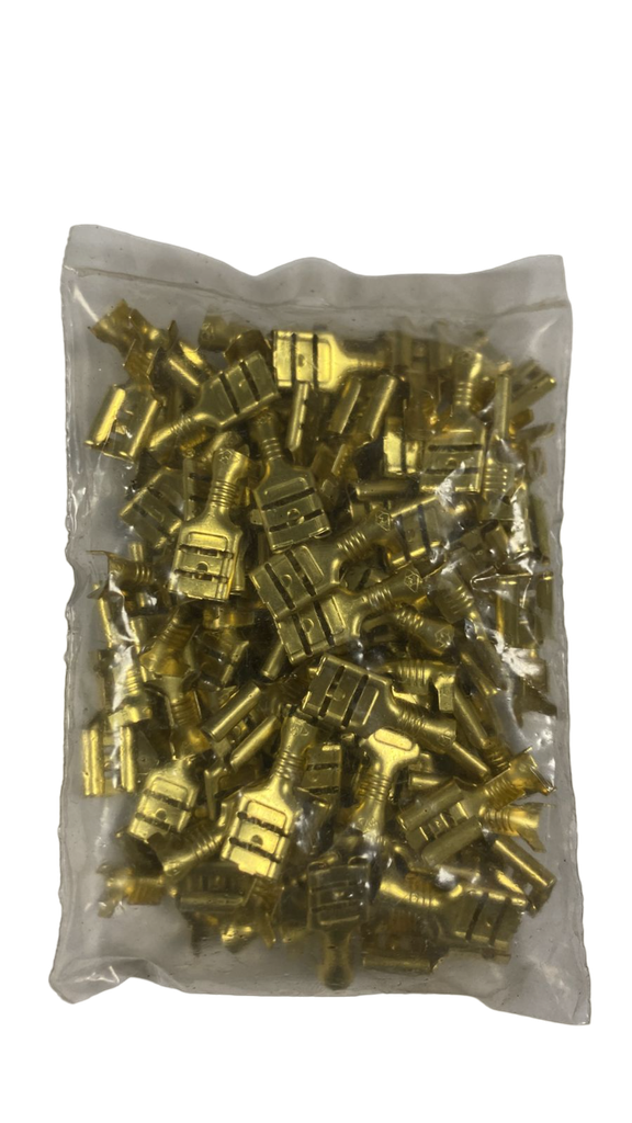 TERMINAL 6,3X0,8MM HEMBRA GRANDE COND 1-1,5MM X100U N°5 (125)