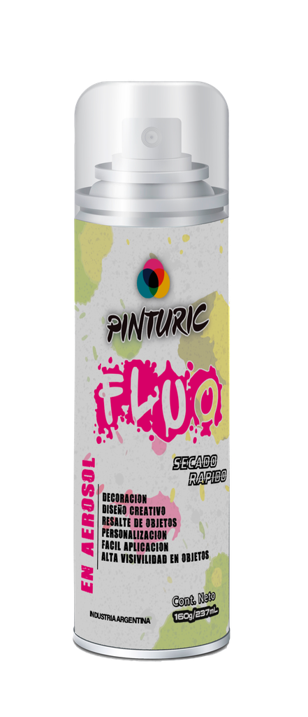 PINTURA EN AEROSOL FLUOR