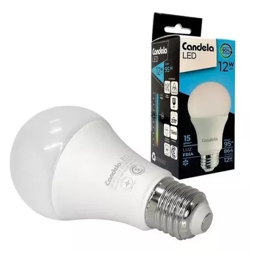 BULBO LED 12W CANDELA