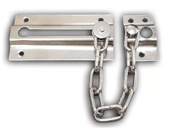 TRABA CADENA SEGURIDAD NIQUELADA (15100) X 12UN