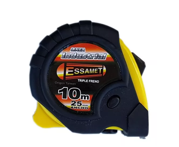 CINTA METRICA "ESSAMET"10 M x 25 MM X C/IMAN