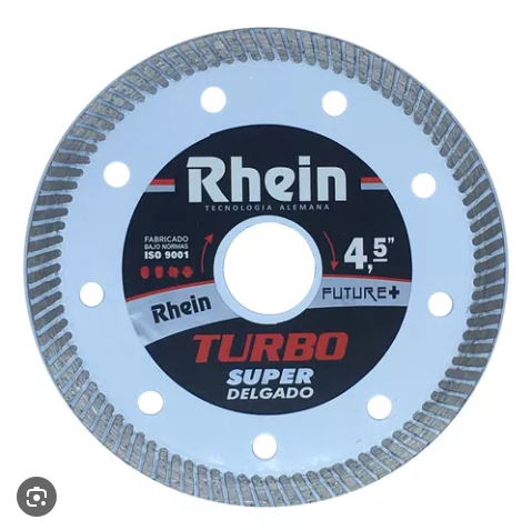 DISCO DIAMANT. TURBO S/DELGADO "RHEIN" 4,5"