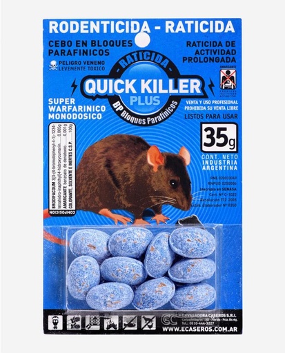 [39002] QUICK KILLER PLUSBP X 35G