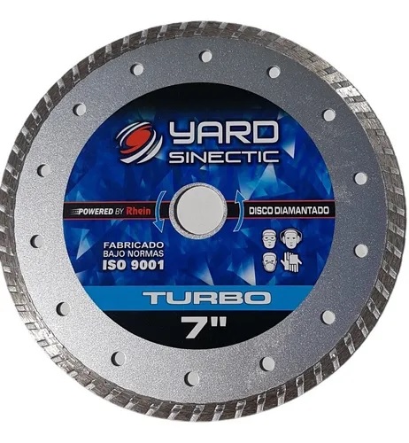 [41006] DISCO DIAMANTADO TURBO 7" YARD