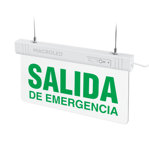 [53051] CARTEL SALIDA EMERGENCIA LUMINOSO