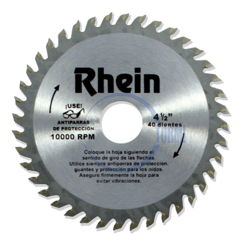 [41125] SIERRA WIDIA 10" X 25.4 X 40 D RHEIN