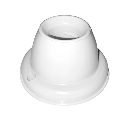 [17010] RECEPTACULO RECTO MARFIL