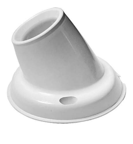 [17012] RECEPTACULO CURVO MARFIL