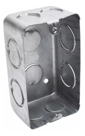 [17019] CAJA METALICA RECTANGULAR CHICA