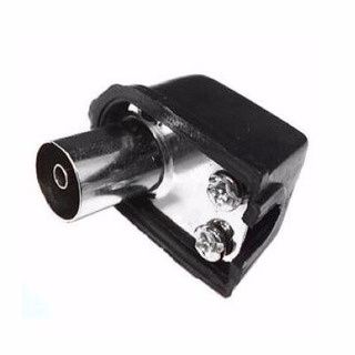 [17026] FICHA MACHO 75 OHMS PIN GRUESO X 100 U