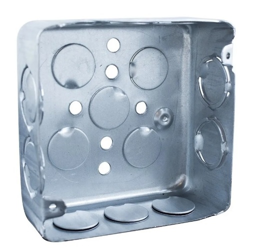 [17040] CAJA METALICA CUADRADA
