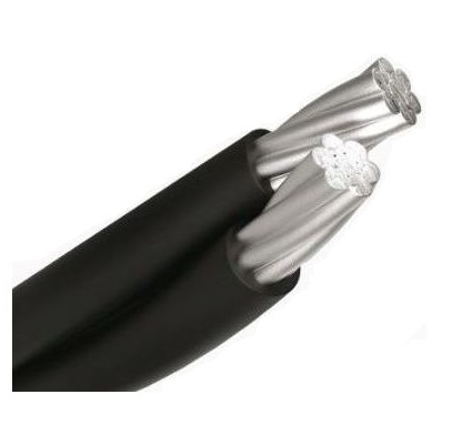 [8006] CABLE ALUMINIO 2X10 AMBOS AISLADOS X MTS