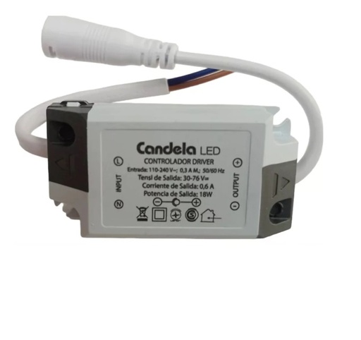 [64042] DRIVER PARA PANEL 24W CANDELA