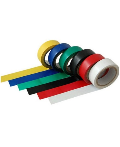 [64061] CINTA PVC X 10 MTS AMARILLA CANDELA