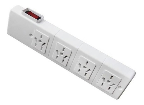 [17043] ZAPATILLA 4 TOMAS C/INTERRUPTOR ECO
