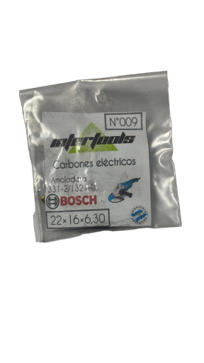 [67025] CARBON 22X16X6.30 BOSCH 361-62 AMOLADORA (004)