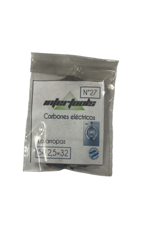 [67033] CARBON 5X12.5X32 LAVARROPAS (27P)