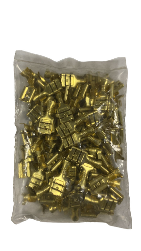 [67045] TERMINAL 6,3X0,8MM HEMBRA GRANDE COND 1-1,5MM X100U N°5 (125)