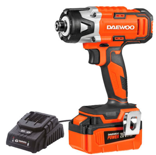 [72078] DAEWOO ATORNILLADOR DE IMPACTO A BATERIA DE LITIO (DACID2000LI)