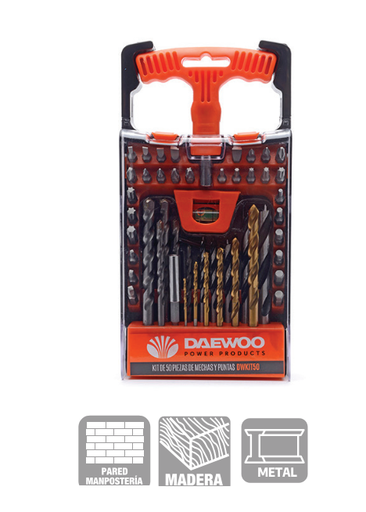 [72141] SET DE HERRAMIENTAS 50PCS (DWKIT50)