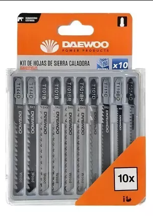 [72144] HOJAS DE SIERRAS 10PCS (DWKIT10JS)
