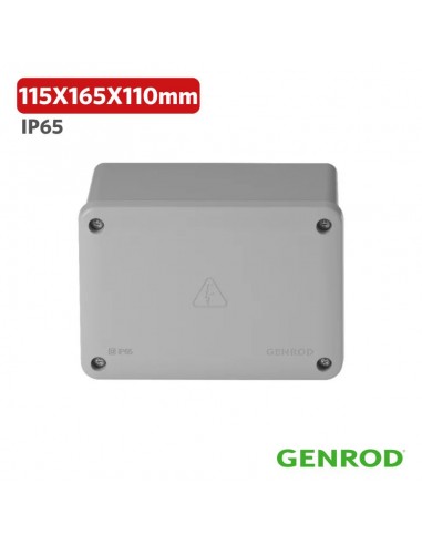 [75057] CAJA PASE IP65 115X165X110 BLANCA GENROAD