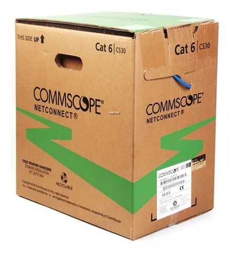 BOBINA COMMSCOPE UTP CAT6 X 305 MTS
