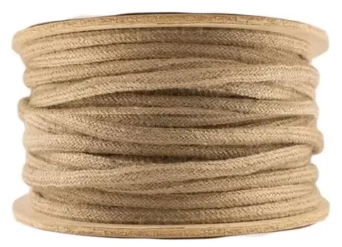 [47030] CABLE TEXTIL DECORATIVO BOB. 50MTS ARPILLERA