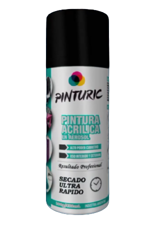 [24120] PINTURA ACRILICA NEGRO BRILLANTE 430ML