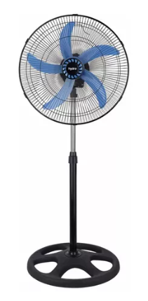 [9040] VENTILADOR DE PIE 3 ASPAS ALUM 18"
