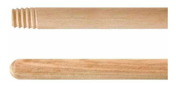 Palo de escoba madera 1,30 m, Ø 23,5 mm en