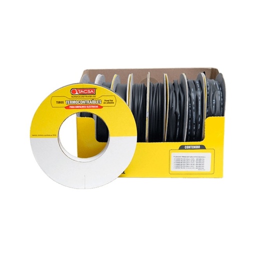 [29043] TUBOS TERMOCONTRAIBLES S/A 1/2" 12,7 X 10MTS